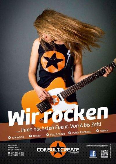 Wir rocken Ihren Event. Vo A bis Z(elt)!